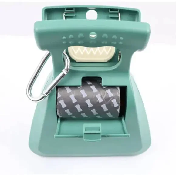 $18/ Dog Foldable Travel Pooper Scooper With 1 Roll Bags Include Dog Leash Clip - Picture 7 of 9